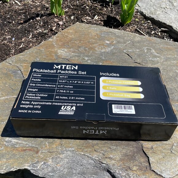 Fiberglass Pickleball Paddles Balls Carry Bag Set (NWOT) - Picture 8 of 13